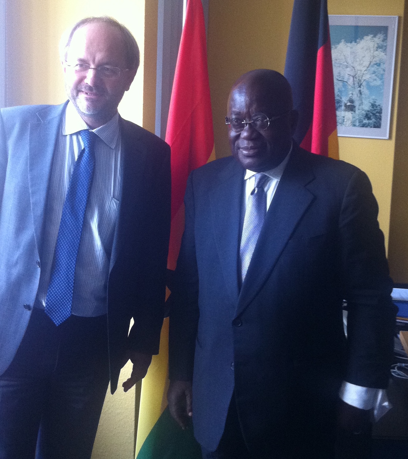 Nana Akufo-Addo in Berlin Nana Akufo-Addo in Berlin